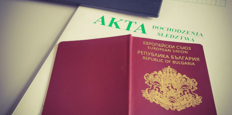Katowice Airport. Bułgarski paszport był podrobiony. Fot. Archiwum SG