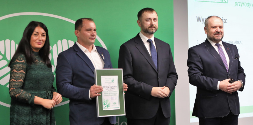 Koło PZW Kalety zostało wyróżnione w konkursia Zielone czeki. Fot. Mirosław Cichy WFOŚiGW w Katowicach