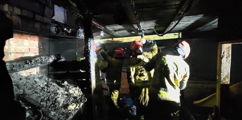 Tragiczny pożar w Piekarach Śląskich. Fot. Archiwum Komendy Miejskiej PSP w Piekarach Śląskich