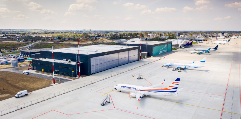 Trzeci hangar zostanie oddany do użytku w czerwcu. Fot. Piotr Adamaczyk/Katowice Airport