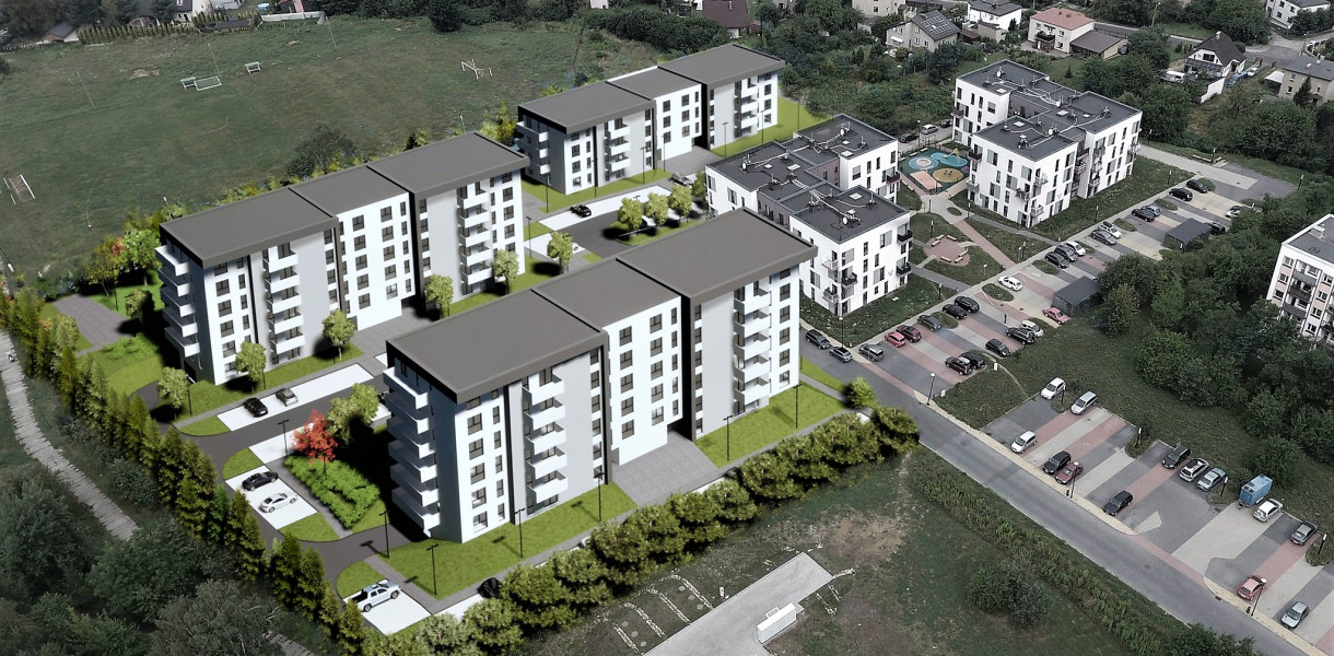 Miasto Tarnowskie Góry zamierza wybudować trzy bloki przy ul. Andersa w Lasowicach. Ma tam być ponad 120 mieszkań. Fot. Urząd Miejski Tarnowskie Góry