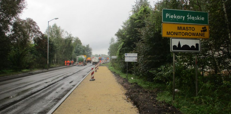 W poniedziałek, 19 września rozpocznie się remont drogi krajowej nr 94 w rejonie skrzyżowania z ul. Kluczborską w Piekarach Śląskich. Fot. Archiwum UM