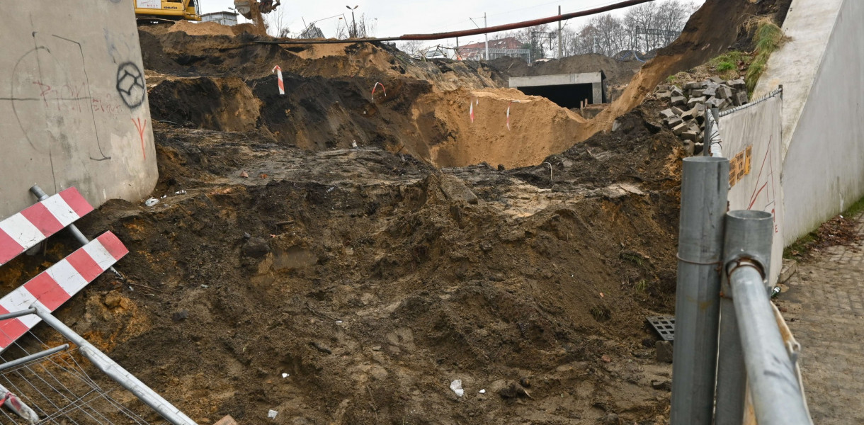 Tunel wzdłuż ul. Lasowickiej w Tarnowskich Górach. Fot. Archiwum UM