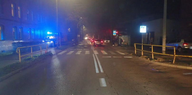 Feralne przejście dla pieszych na ul. Kużaja w Radzionkowie. Zdjęcie poglądowe, archiwum policji