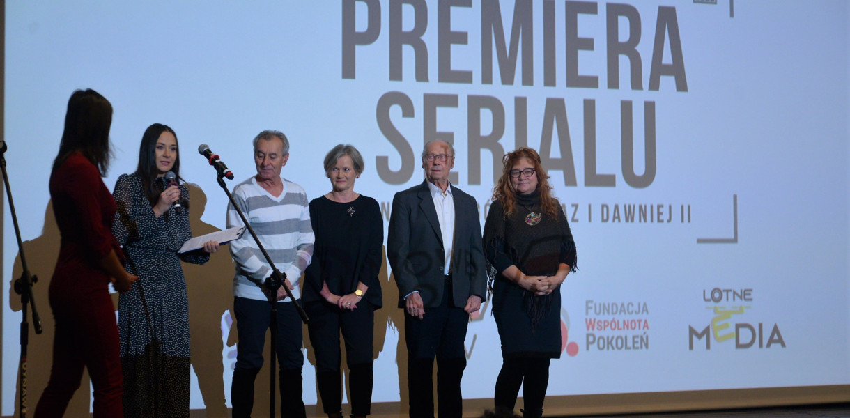 W TCK odbyła się premiera serialu Tarnowskie Góry teraz i dawniej II. Bohaterami czterech odcinków są: Bogusława Sukiennik, Jan Zoremba, Franciszek Wiegand i Beata Hetmańczyk. Fot. Jarosław Myśliwski