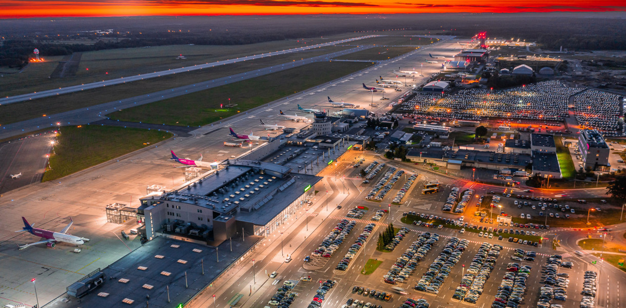 Lotnisko w Pyrzowicach. Fot. Katowice Airport/Piotr Adamczyk 