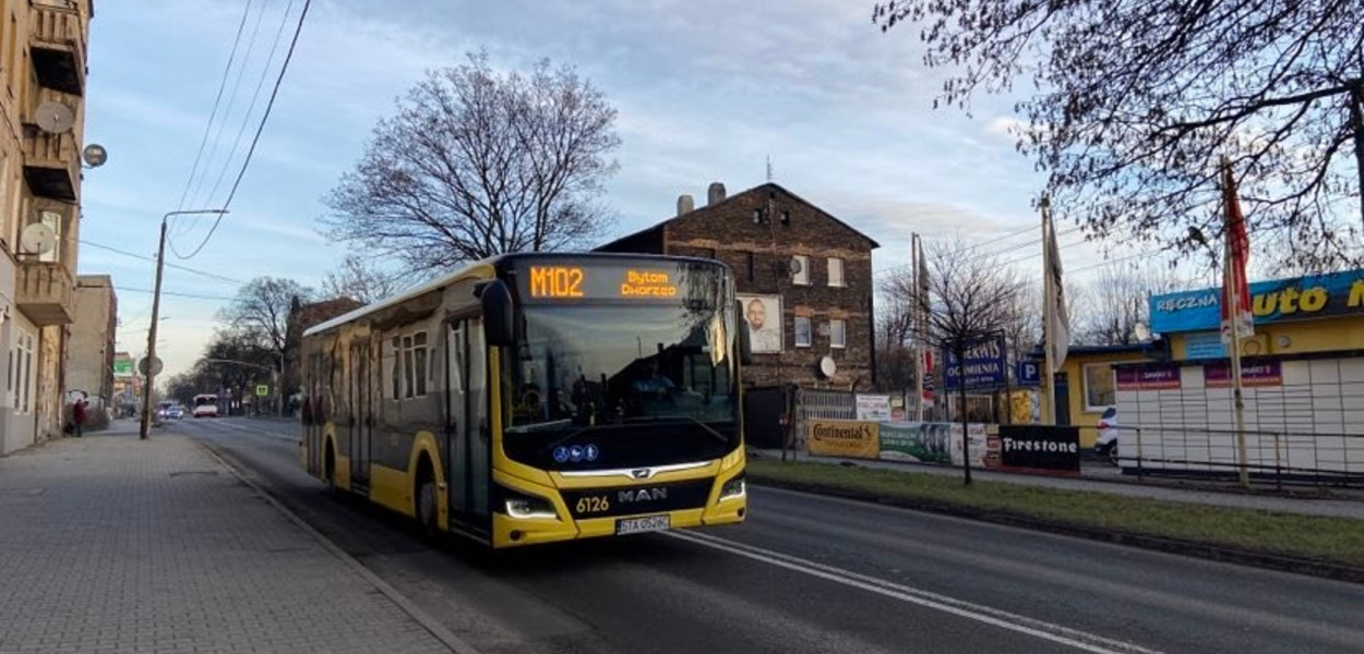 Zmieni się trasa linii M102. Fot. Archiwum UM w Bytomiu 