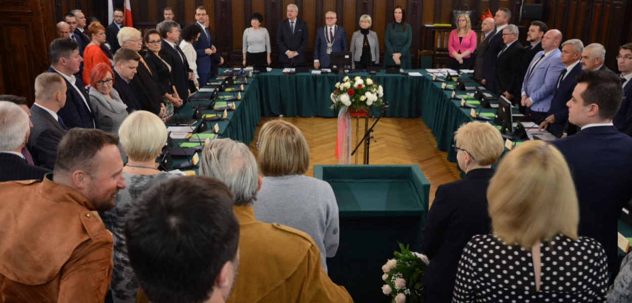 Rada Miejska w Tarnowskich Górach. Fot. UM Tarnowskie Góry