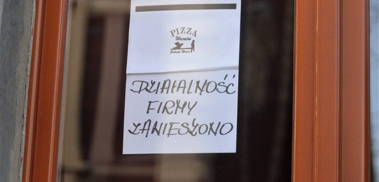 Kłopoty z przetrwaniem ma także pizzeria "U Wronów" na ul. Karola Miarki w Tarnowskich Górach. Fot. Jarosław Myśliwski