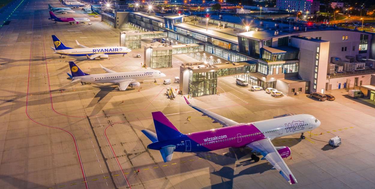 Lotnisko w Pyrzowicach, zdjęcie poglądowe. Fot. Piotr Adamczyk/Katowice Airport 