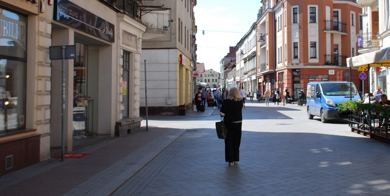 Ulica Krakowska ma być deptakiem. Fot. Alicja Jurasz