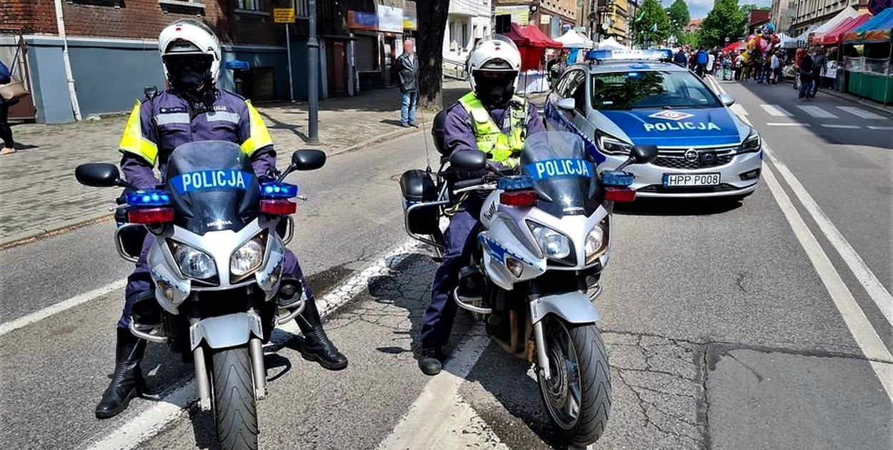 Pielgrzymka mężczyzn do Piekar. Gdzie spodziwać się utrudnień? Policja informuje. Fot. Policja Piekary Śląskie