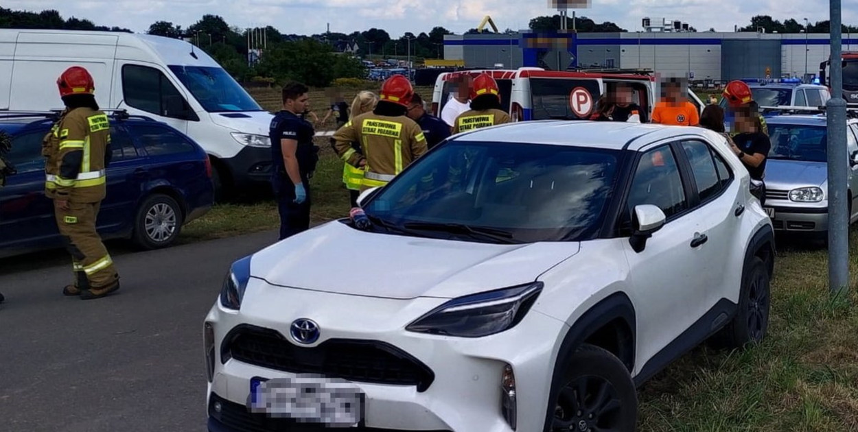 Do poważnego wypadku doszło dziś podczas militarnego pikniku w Tarnowskich Górach. Fot. Archiwum KPP w Tarnowskich Górach