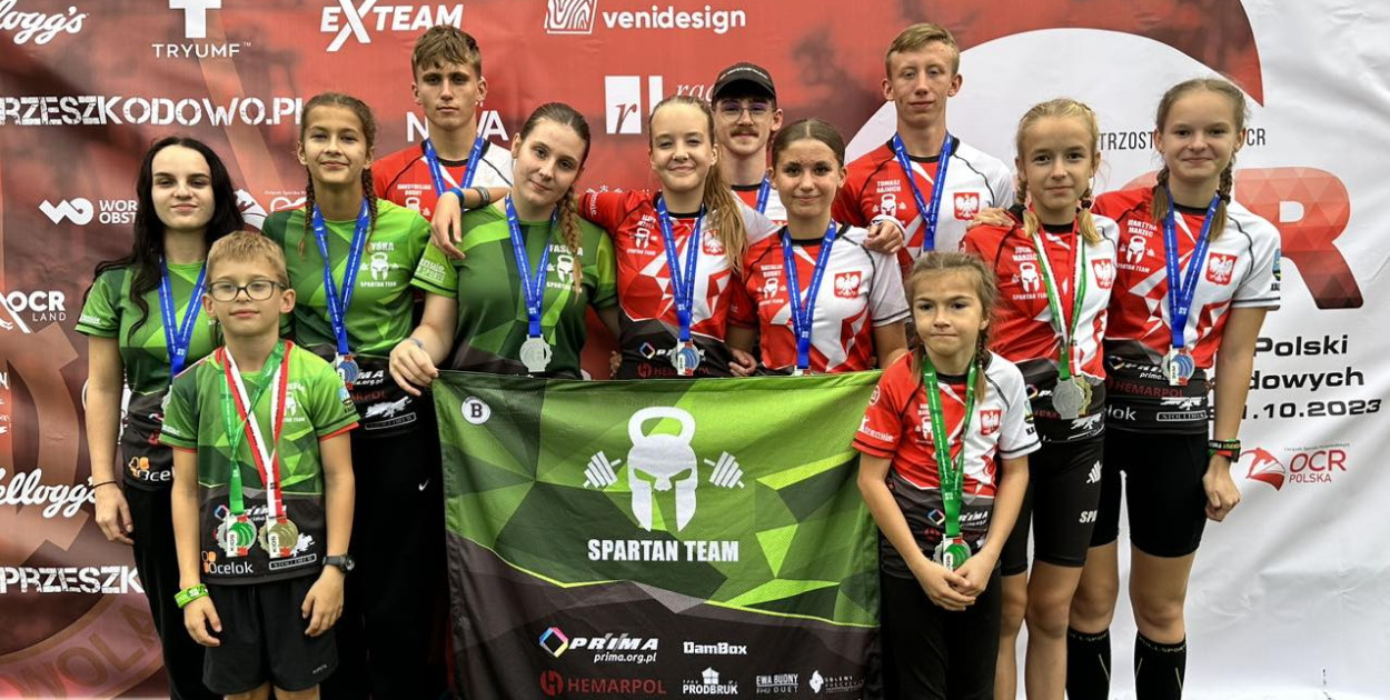 Drużyna Spartan Team Kalety świetnie wypadała podczas Mistrzostw Polski Biegów Przeszkodowych (OCR). Fot. Archiwum klubu 