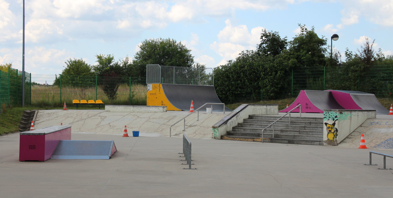 Skatepark w Tarnowskich Górach wymaga modernizacji. Fot. Alicja Jurasz