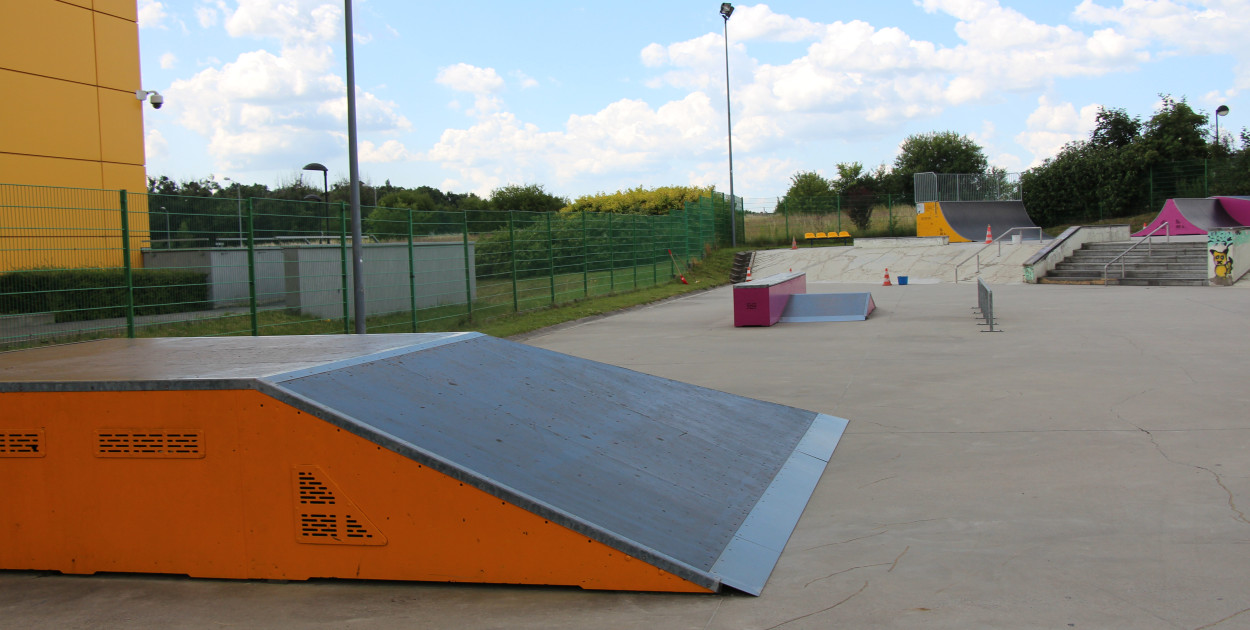 Skatepark w Tarnowskich Górach wymaga modernizacji. Fot. Alicja Jurasz