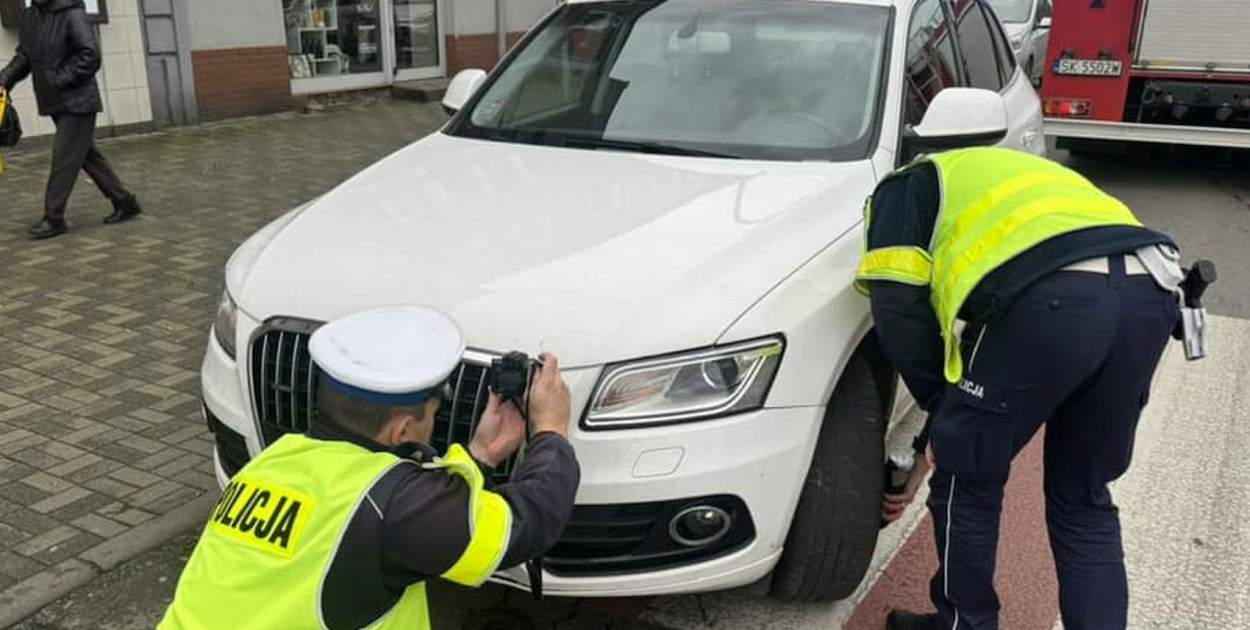 Do wypadku doszło na ulicy Wyszyńskiego w Piekarach Śląskich. Fot. Policja Piekary Śląskie