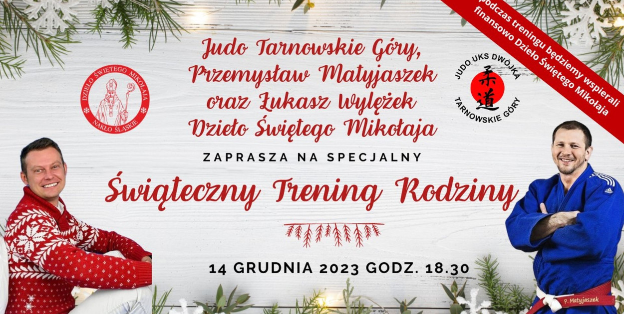 Olimpijczyk i Święty Mikołaj z Nakła Śląskiego. To będzie wyjątkowy trening