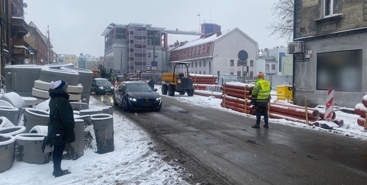 Prawie promil alkoholu miał mężczyzna, który kierował ruchem drogowym na ul. Truchana w Chorzowie. Fot. Policja Śląska 