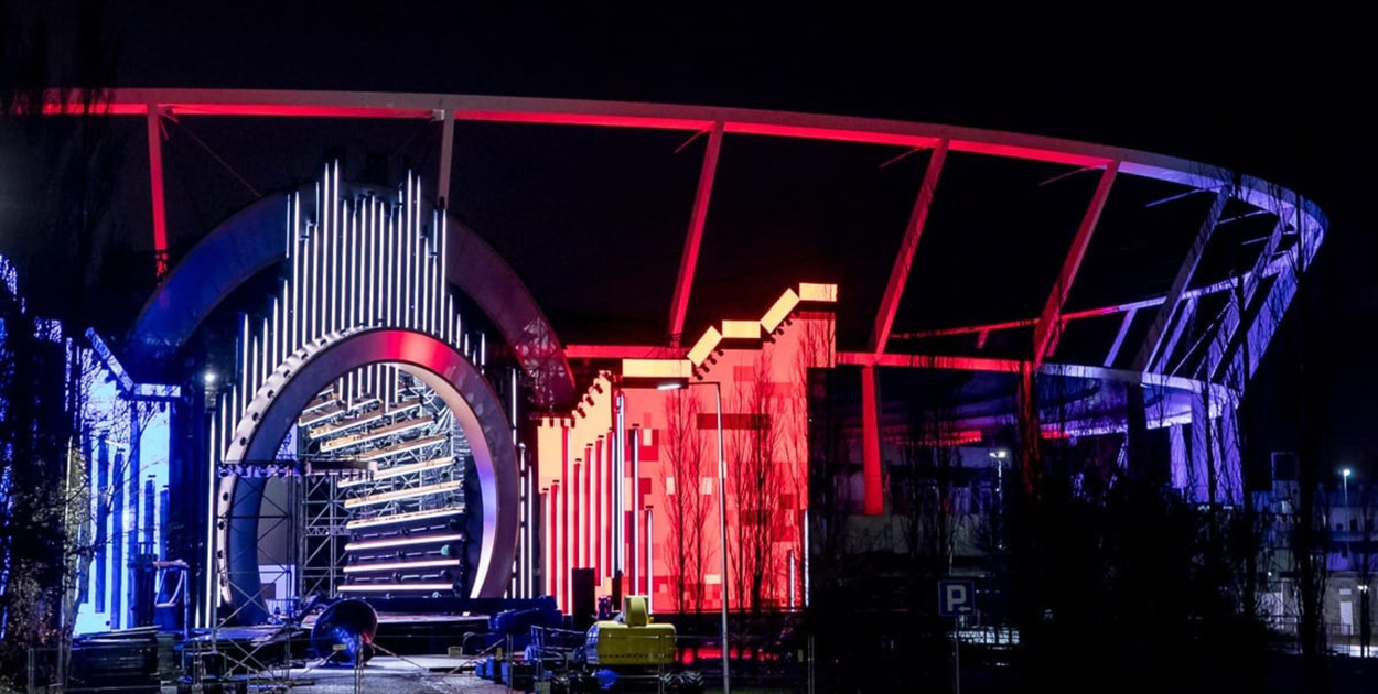 Scena przy Stadionie Śląskim jest już gotowa. Fot. Archiwum UMWŚ