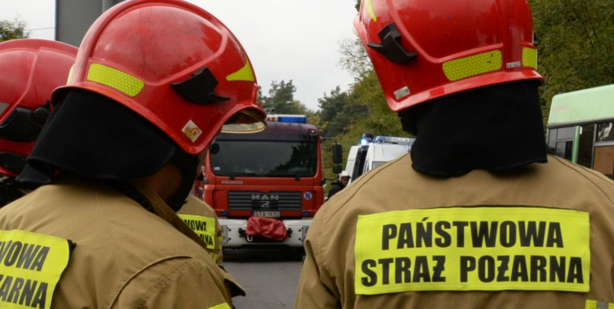 Pogotowie nie mogło dotrzeć w lesie do poszkodowanej 71-latki. Pomogli strażacy. Zdjęcie poglądowe. Fot. Gwarek