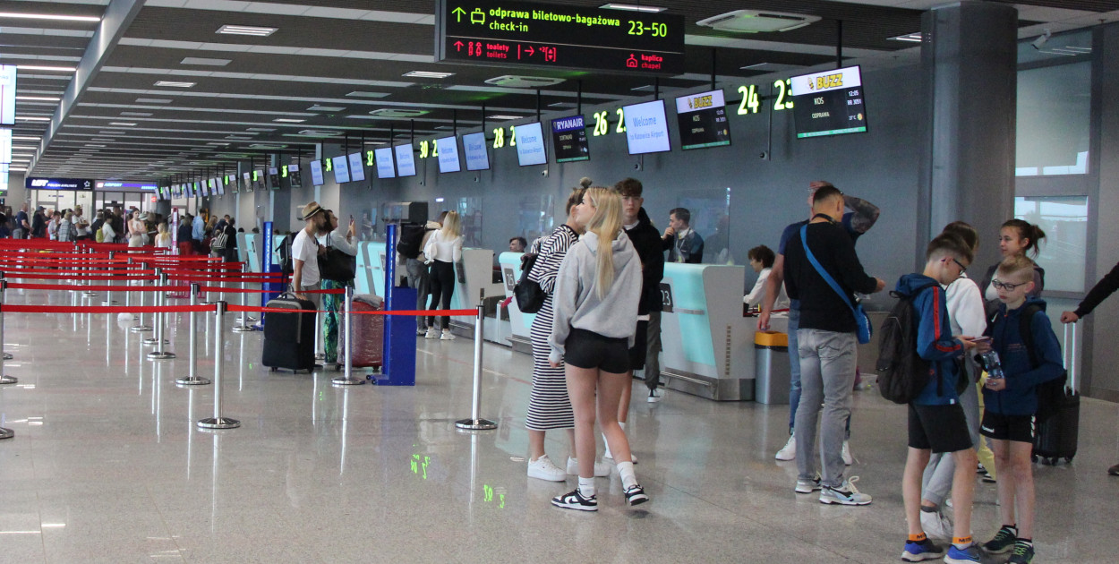 Katowice Airport z rekordem. A prognozy, gdy chodzi o pasażerów są bardzo obiecujące. Fot. Gwarek