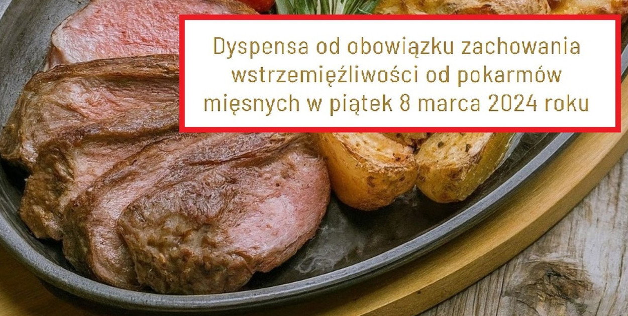 W związku z przypadającym w piątek, 8 marca Dniem Kobiet, biskup gliwicki ks. Sławomir Oder udziela dyspensy od wstrzemięźliwości od pokarmów mięsnych. Fot. Canva