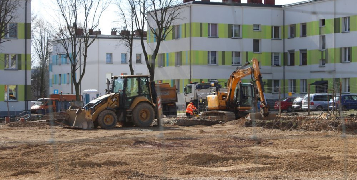 Nowy parking na osiedlu Wieczorka. Fot. Archiwum UM w Piekarach Śląskich 