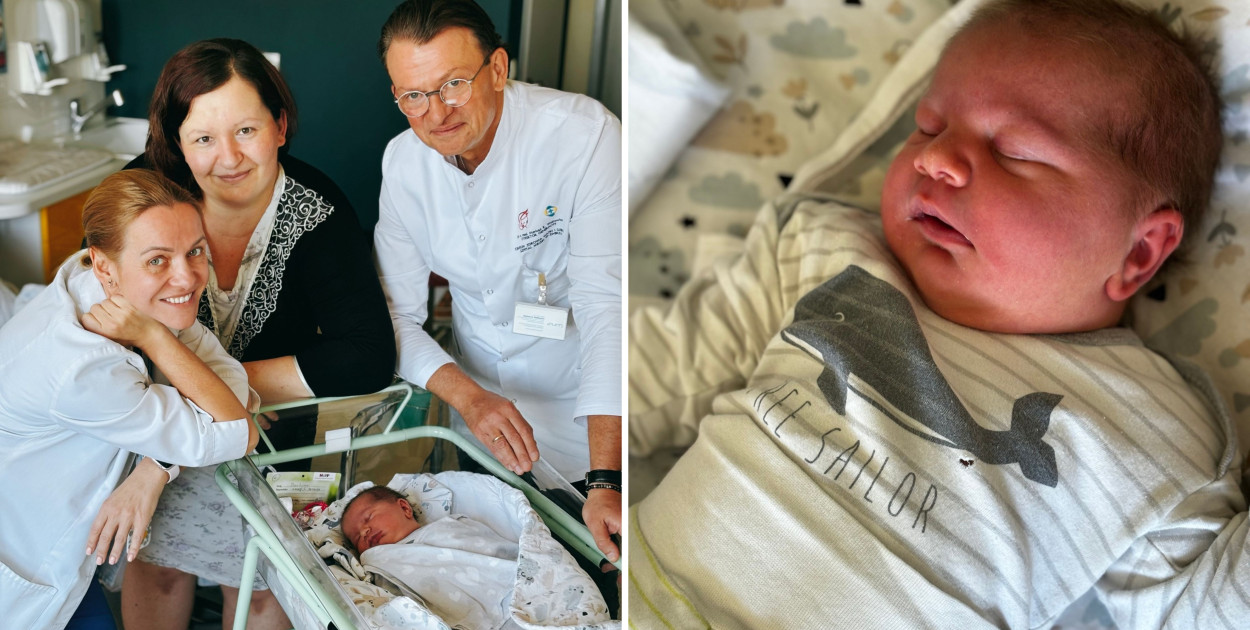 Martynka przyszła na świat 2 kwietnia w Centrum Zdrowia Kobiety i Dziecka w Zabrzu. Fot. Archiwum szpitala 