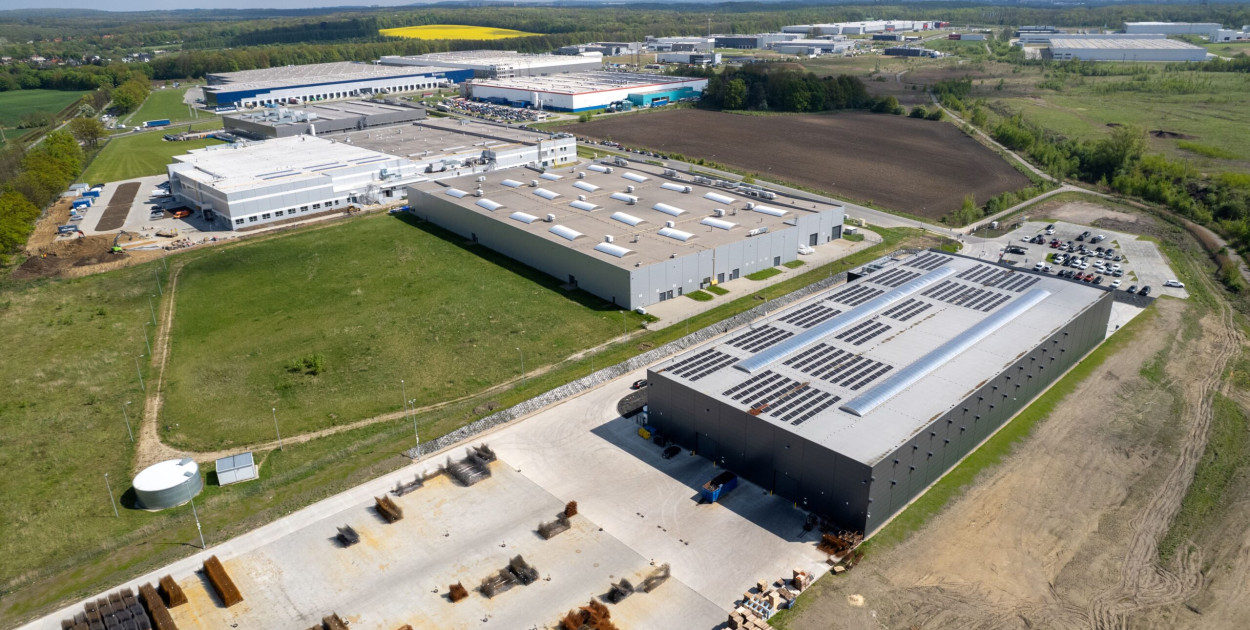 Nowa fabryka w Zabrzu. Fot. Archiwum Poltech/UM w Zabrzu 