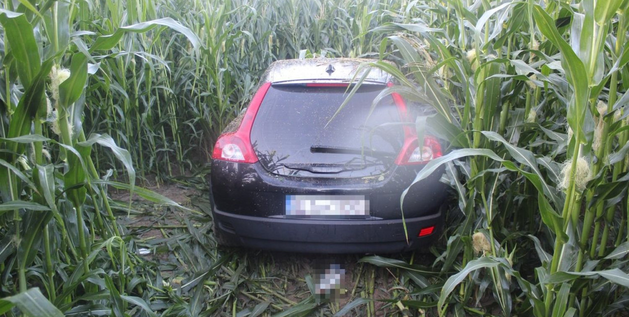 Kolizja w Ptakowicach. Fot. Archiwum policji