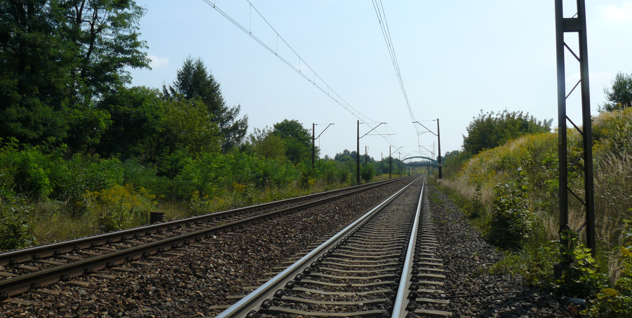 Jeżeli wszystko pójdzie zgodnie z planem, w tym miejscu w 2026 r. ruszy budowa przystanku kolejowego Tarnowskie Góry Osada Jana. Fot. Agnieszka Reczkin