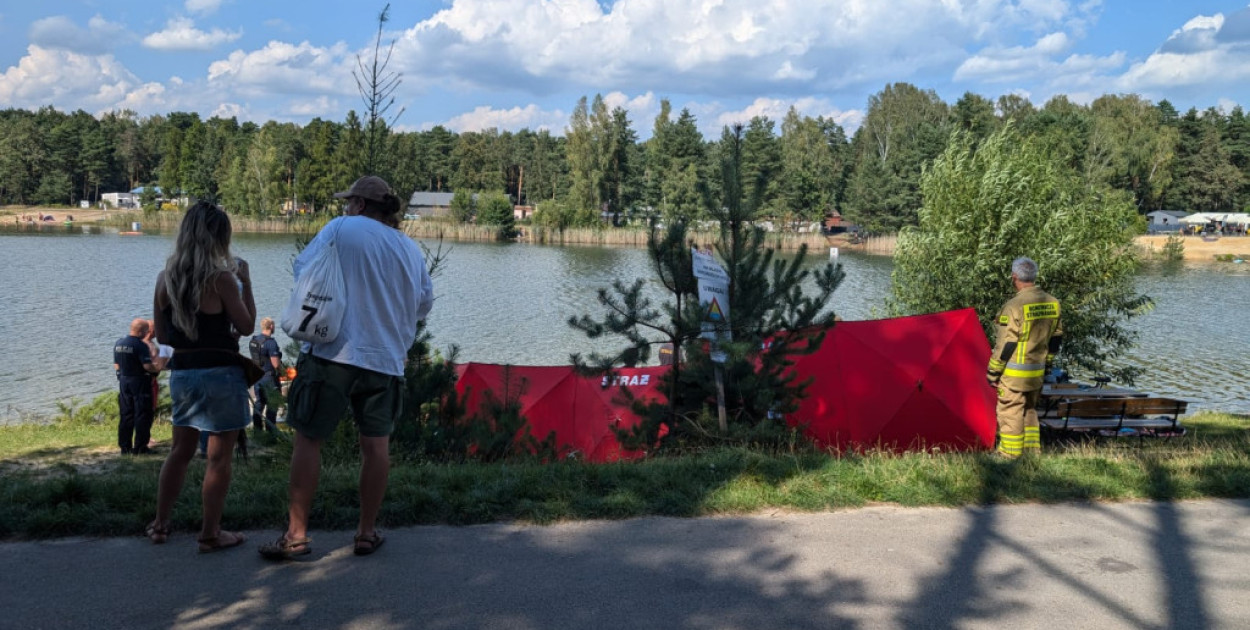 Do tragicznego zdarzenia doszło 16 sierpnia nad zalewem Nakło-Chechło. Fot. Elżbieta Kulińska