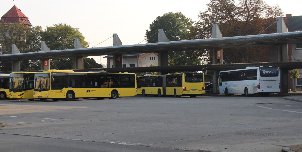 Dworzec autobusowy w Tarnowskich Górach. Fot. Alicja Jurasz