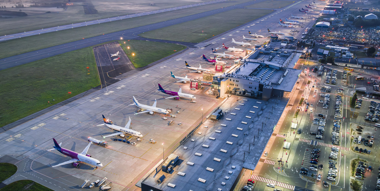 Budowa głównego terminalu pasażerskiego to największy pojedynczy projekt inwestycyjny w historii Katowice Airport. Fot. Piotr Adamczyk/Katowice Airport