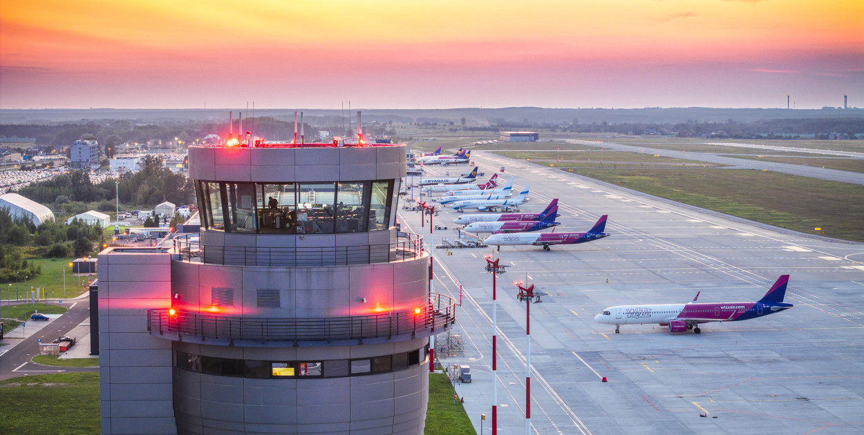 70 tras regularnych i czarterowych do 61 lotnisk w 34 krajach – taką siatkę połączeń oferuje Katowice Airport. Fot. Piotr Adamczyk