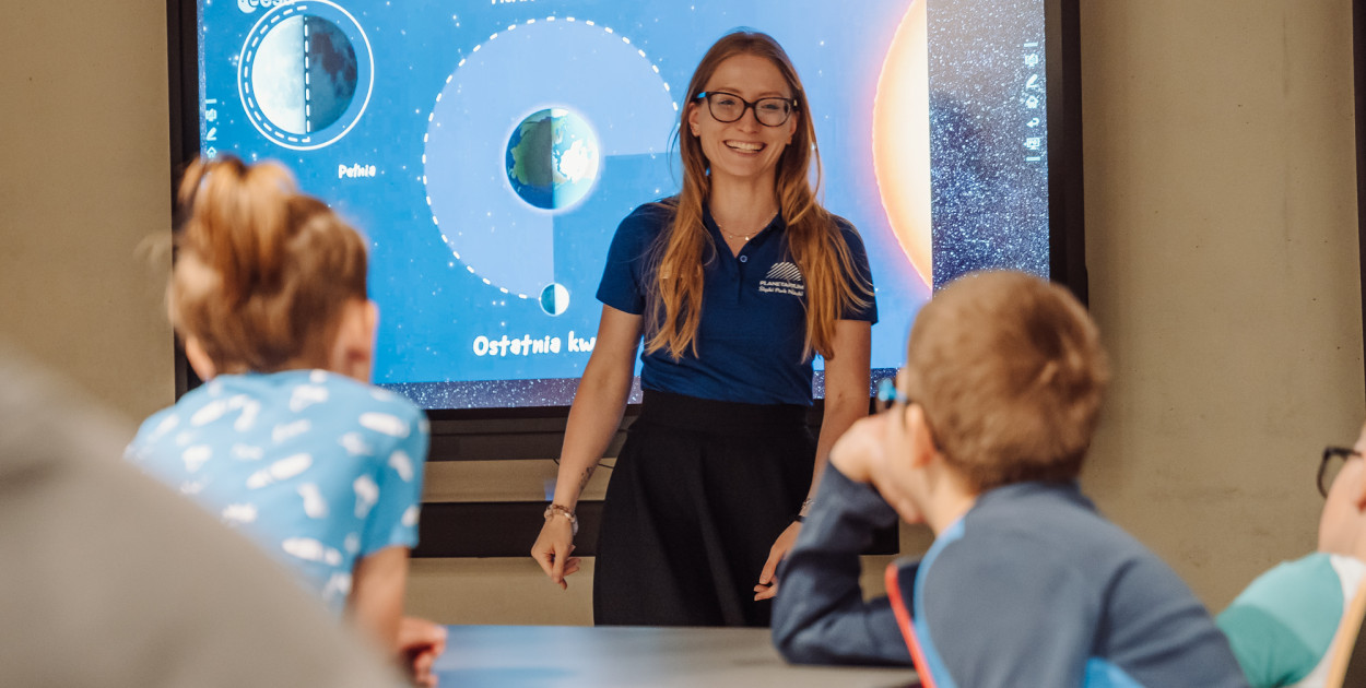 Dzieci będą miały zajęcia w Planetarium Śląskim w Chorzowie. Fot. Archiwum Planetarium