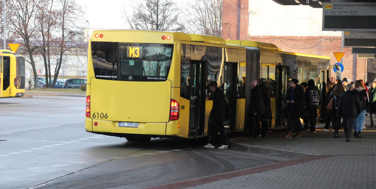 Autobus linii M3. Fot. Alicja Jurasz