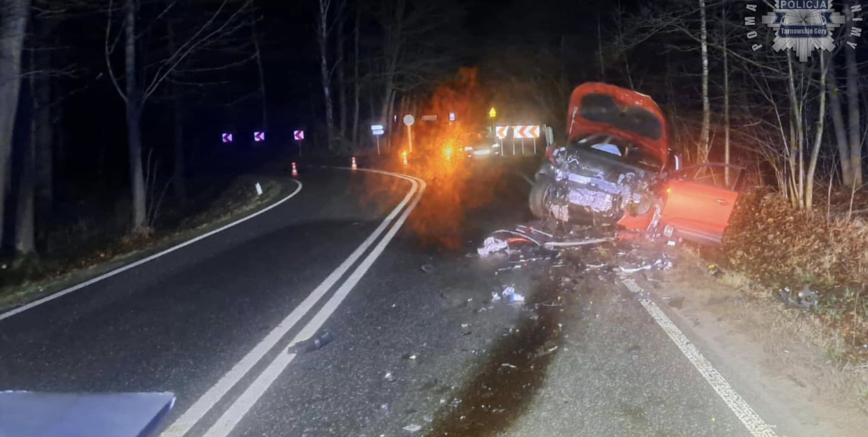 Do szpitala trafiły wszystkie osoby jadące skodą. Fot. Archiwum policji