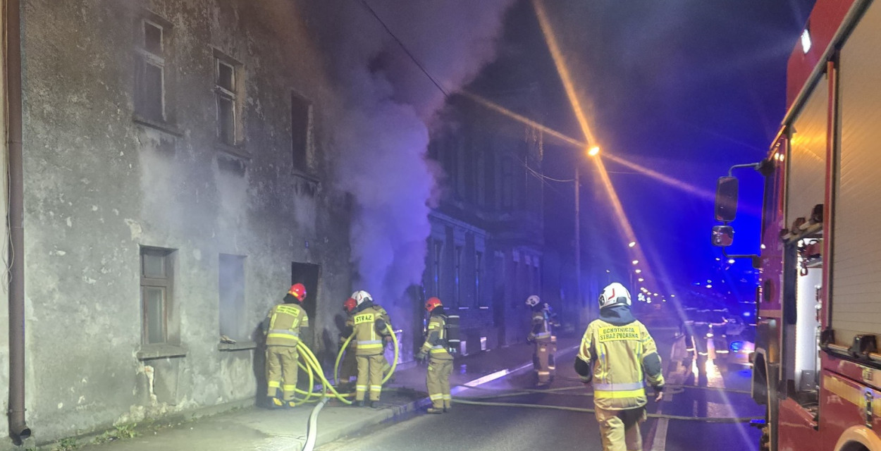 Zdjęcia: policja Tarnowskie Góry/OSP Żyglinek