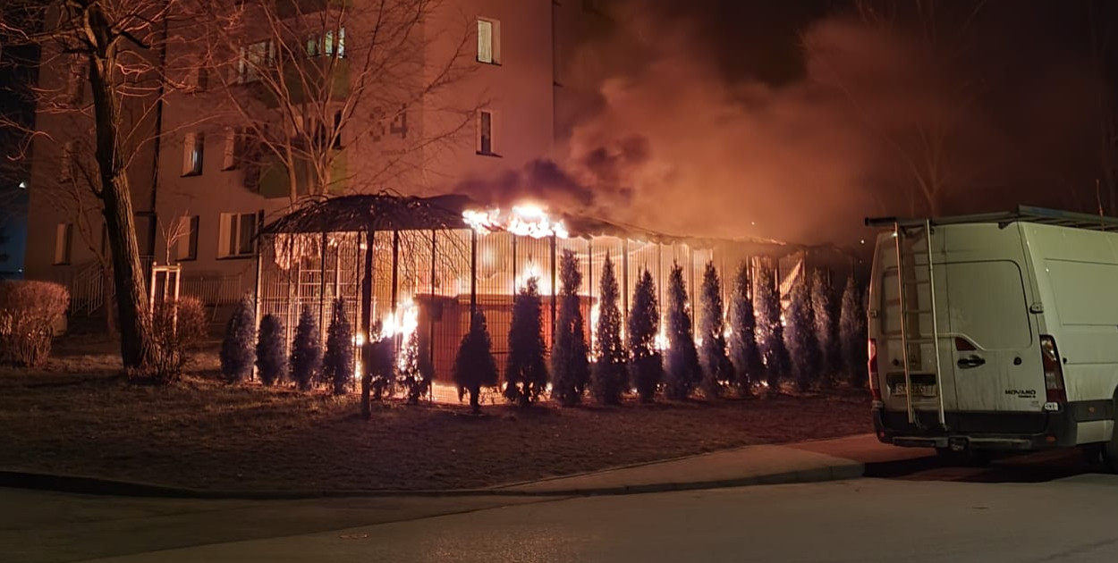 Tarnowskie Góry. Podpalacz? Mieszkańcy się boją. Fot. Czytelnik