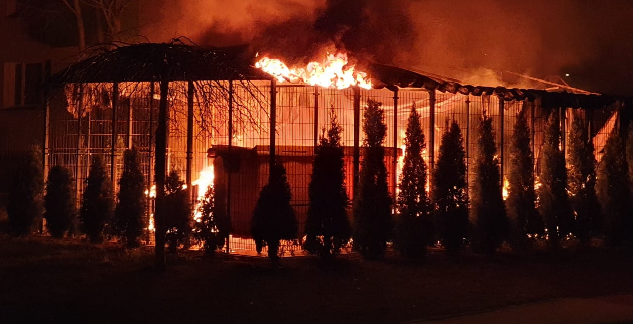 Tarnowskie Góry. Podpalacz? Mieszkańcy się boją. Fot. Czytelnik