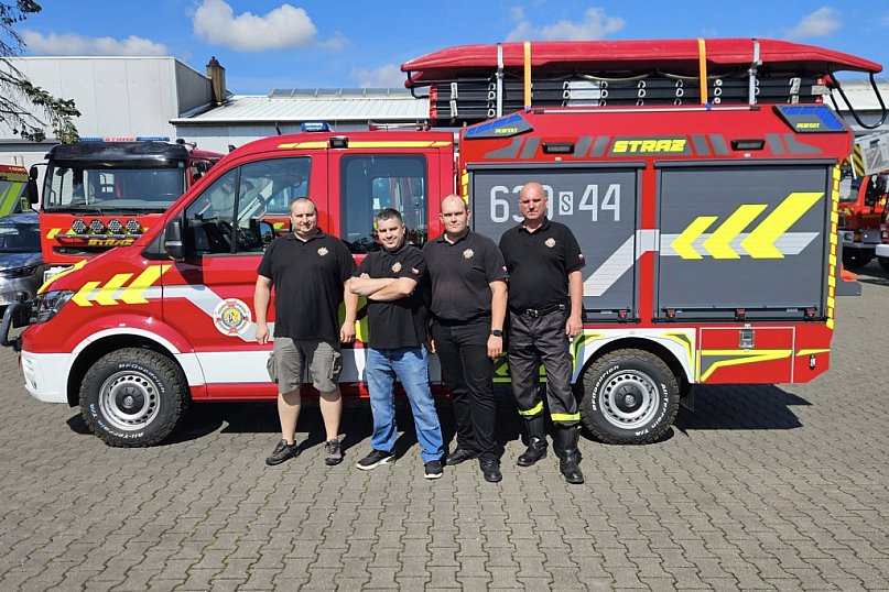 Powiat tarnogórski. Radość z nowego wozu