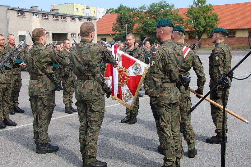 Tarnowskie Góry. Wojskowa przysięga