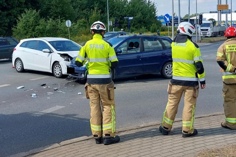 Tarnowskie Góry. Kolizja na obwodnicy