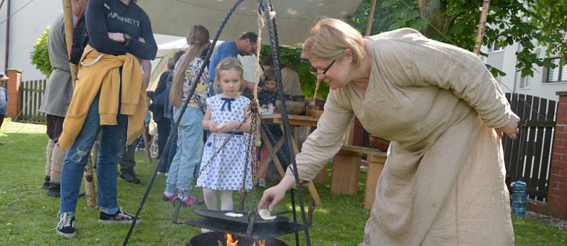 Wikingowie i Szkoci na pikniku dla Krzysztofa Zawiślaka