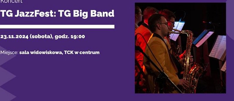 TG JazzFest: Koncert TG Big Band