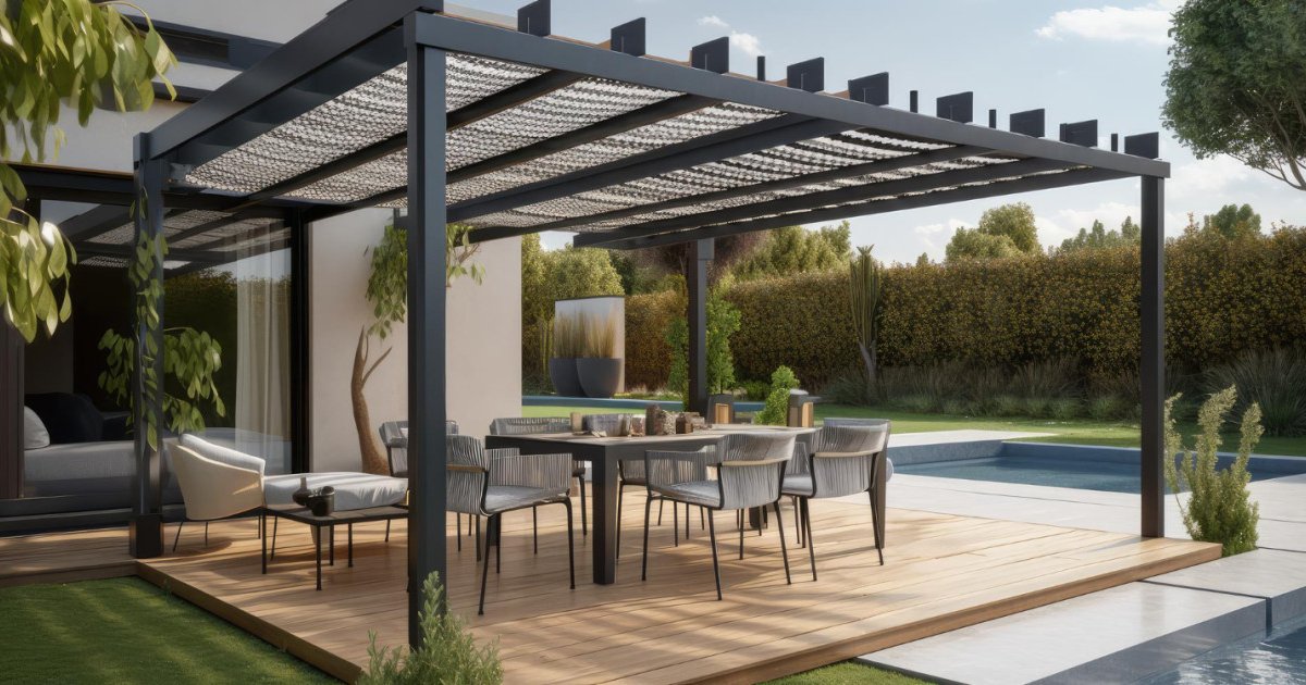 Pergola pentru balcon – construiește un spațiu frumos de relaxare în grădina ta!
