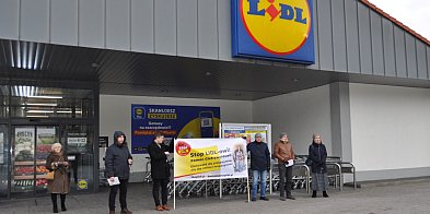 Protest pod Lidlem. Zainteresowanie akcją niewielkie-58607