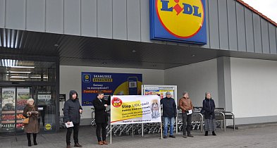 Protest pod Lidlem. Zainteresowanie akcją niewielkie-58607